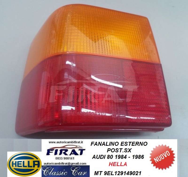 FANALINO AUDI 80 84 - 86 POST.SX EST.